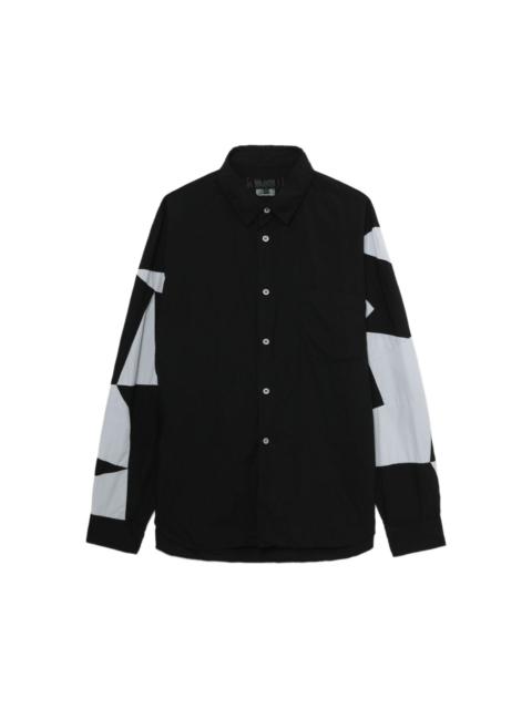 BLACK COMME des GARÇONS geometric-print shirt