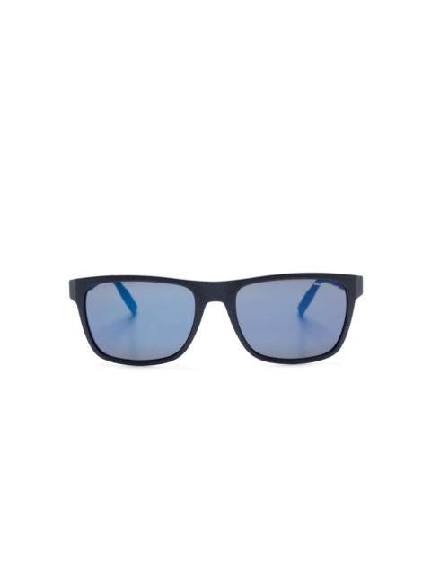 Montblanc square-frame mirrored sunglasses