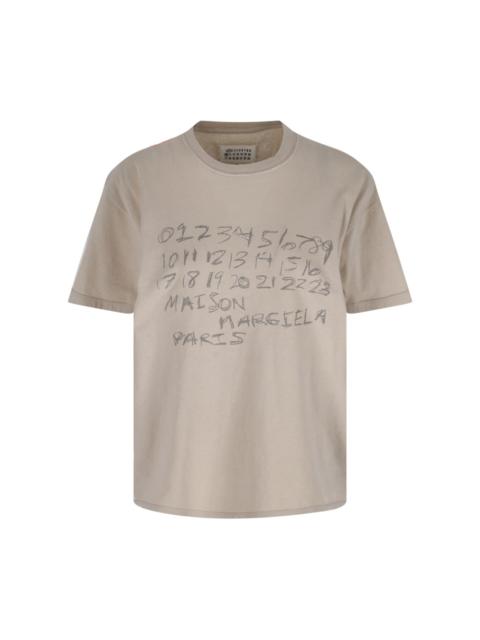 Maison Margiela 'NUMERIC' T-SHIRT