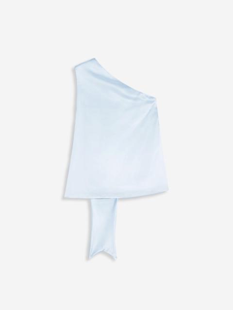 Lanvin ASYMMETRICAL TOP WITH A RIBBON DETAIL