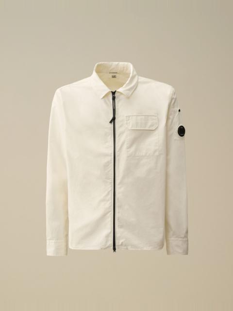 C.P. Company Organic Gabardine Zipped Overshirt