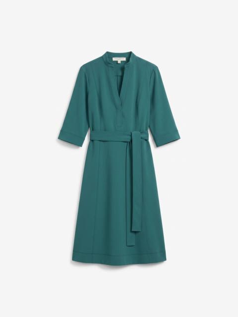 M.M.LaFleur Lauleh Tunic Dress - Everyday Crepe with Topstitch