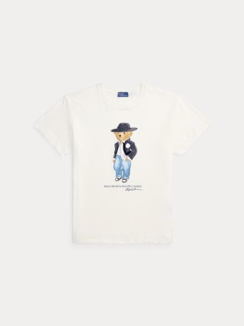 Polo Ralph Lauren Holiday Polo Bear Cotton Jersey Tee