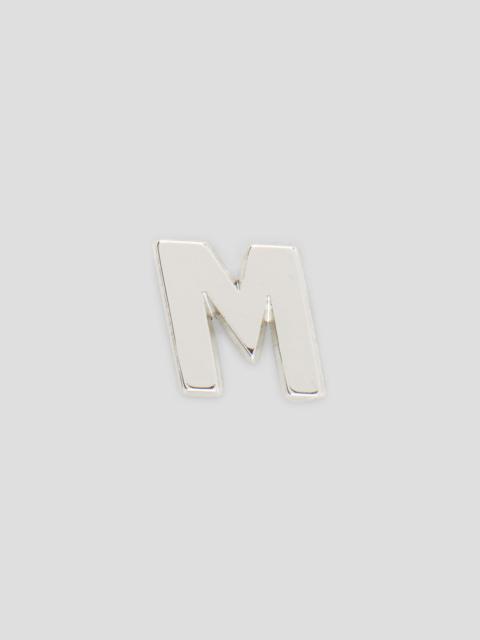 MSGM Single brass M charm