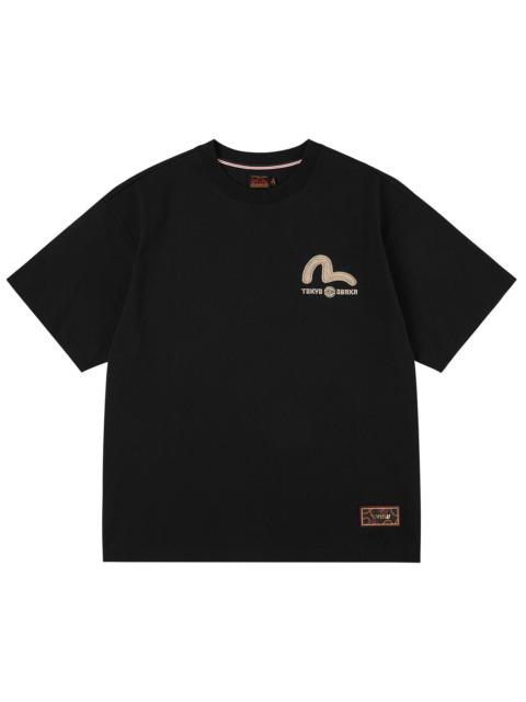 EVISU Year Of Horse Daicock Printed T-shirt - Black
