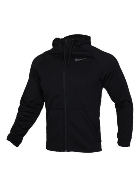 Nike Nike Casual Sports hooded Running Jacket Black AQ5239-010