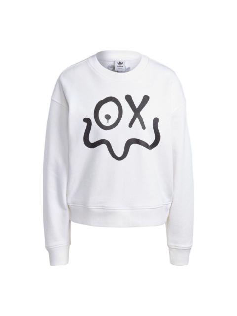adidas (WMNS) adidas Originals x Andr Saraiva Sweatshirt 'White' HY4268