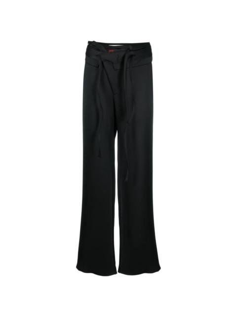 OTTOLINGER double-waistband tailored trousers