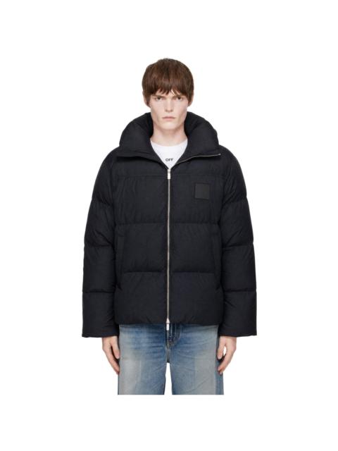 Off-White Black Patch Arrow Down Jacket