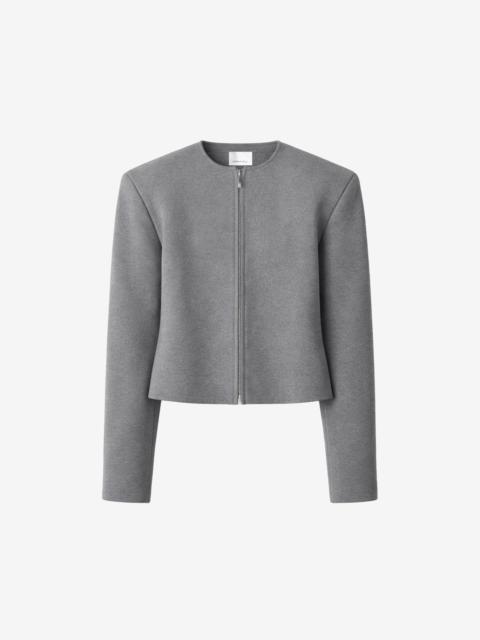 The Frankie Shop Mael Padded Cardigan - Grey