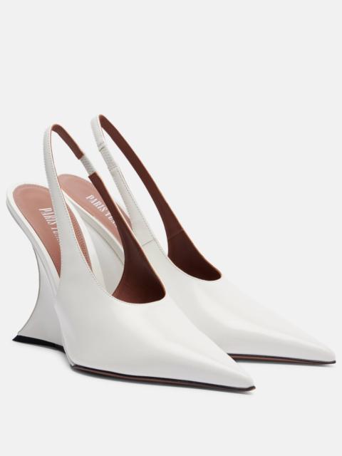 PARIS TEXAS Nina 105 patent leather slingback pumps