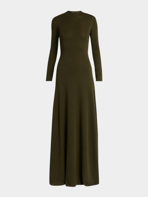 TOM FORD Knit Long-Sleeve Maxi Dress