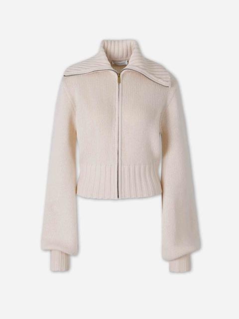 Zimmermann CASHMERE WOOL ZIP CARDIGAN