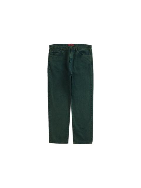 Supreme Supreme Regular Jean (SS23) Overdyed Green