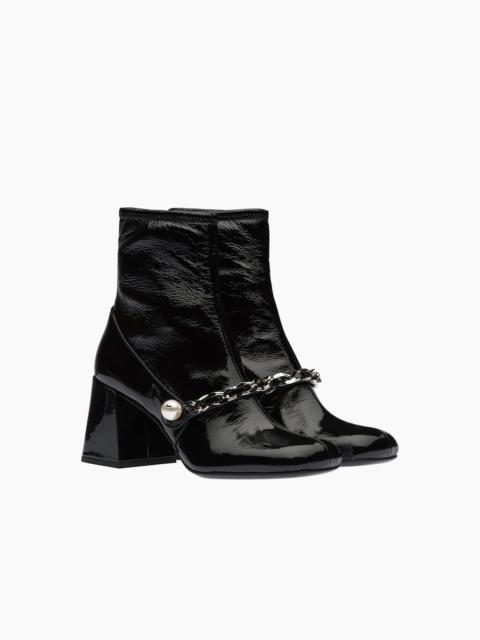 Miu Miu Stretch technical naplak booties