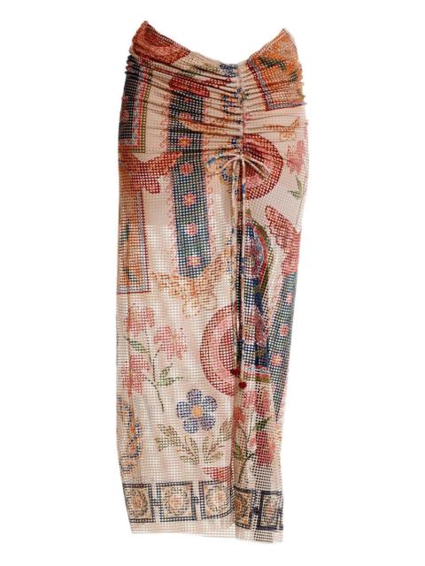 Agua by Agua Bendita Tock Fiore skirt