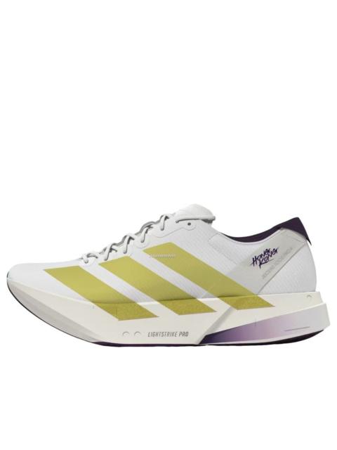 adidas adidas Adizero Adios Pro 4 'White Gold Aurora Plum' KH6359