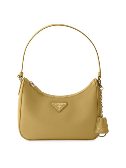 Prada Women's Re-Edition 2005 Saffiano Leather Shoulder Bag - Yellow