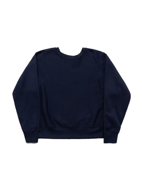 LES TIEN Crop Crew - Navy