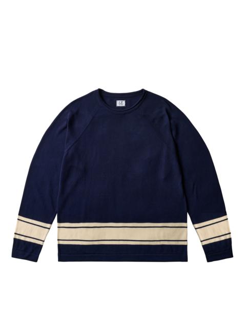 PALACE PALACE C.P. COMPANY COTTON SEA ISLAND MOCK 니트 NAVY