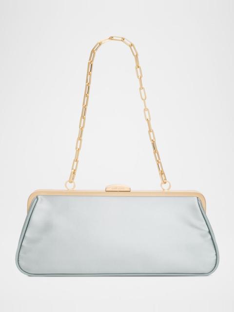 Cult Gaia Matilde Satin Clutch Bag
