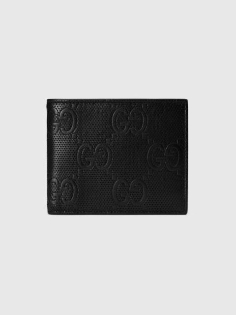 GUCCI GG embossed wallet