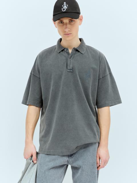 JW Anderson Anchor Embroidery Polo Shirt