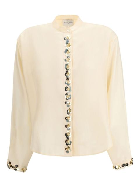 forte_forte sequin-embellished shirt