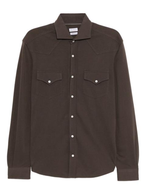 Brunello Cucinelli cotton shirt