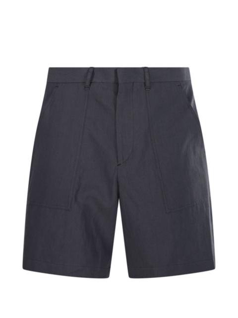 LARDINI flap-pocket shorts