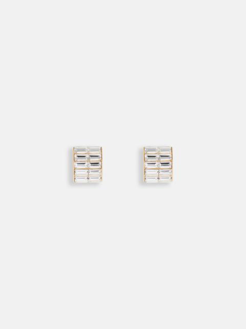 Alessandra Rich RECTANGLE EARRINGS