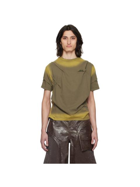 Andersson Bell Khaki Mardro Gradient T-Shirt