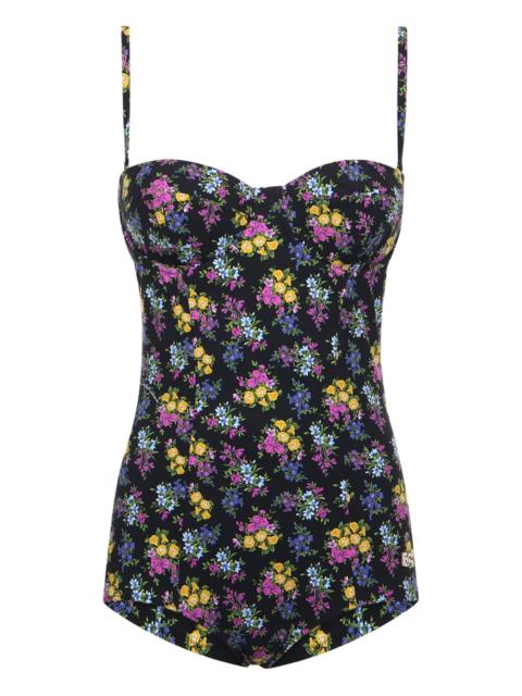 Dolce & Gabbana floral-print swimsuit