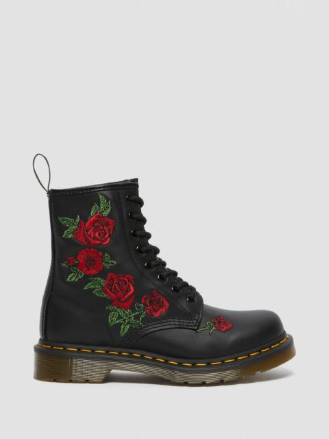Dr. Martens 1460 Vonda Floral Leather Lace Up Boots