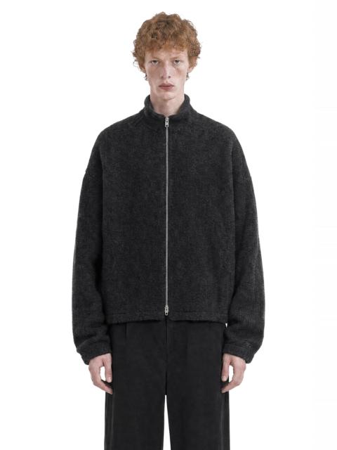Jil Sander Wool Fleece Zip-up Sweatshirt
