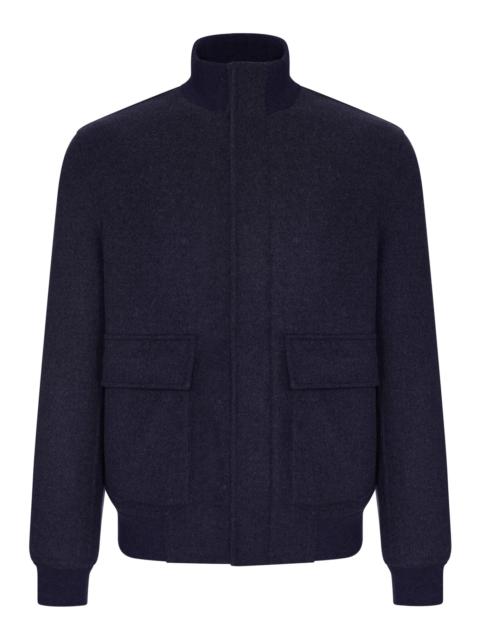 Brunello Cucinelli WOOL AND CASHMERE BLOUSON