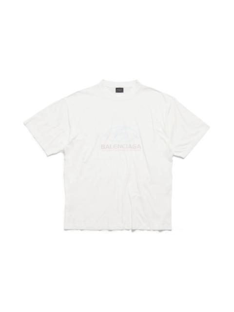 BALENCIAGA Surfer T-shirt Medium Fit in White
