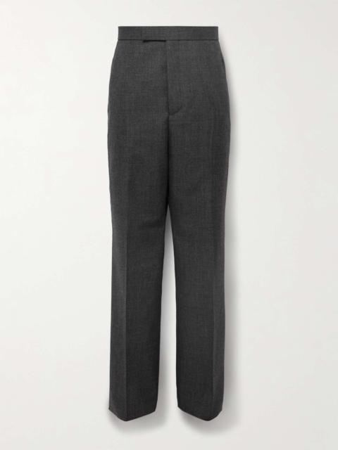 Thom Browne Straight-Leg Virgin Wool Trousers