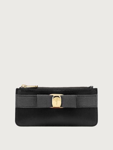 FERRAGAMO Vara Bow credit card holder