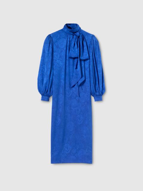 GUCCI Silk jacquard dress