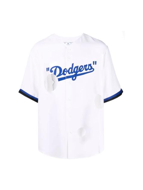 Off-White LA Dodgers cut-out shirt