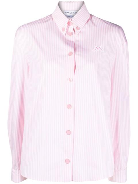 ROWEN ROSE classic-collar shirt