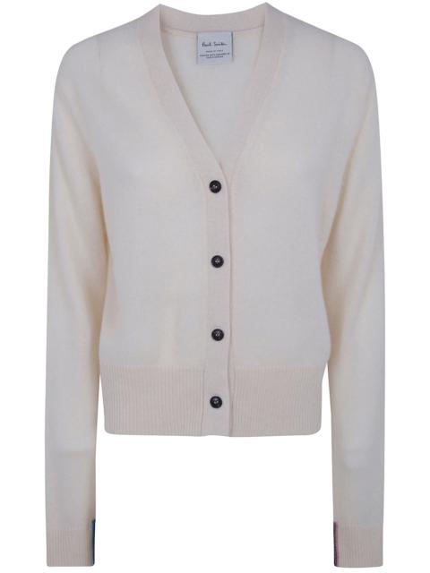 Paul Smith Knitted Cardigan Warm White