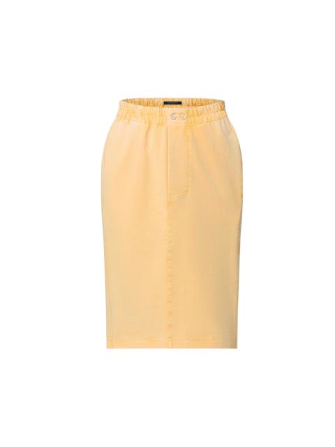 Louis Vuitton Vintage-Effect Louis Vuitton Skirt