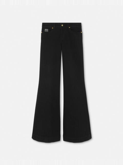 VERSACE JEANS COUTURE Embellished Flared Jeans