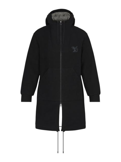 Louis Vuitton Embroidered LV Padded Moleskin Parka