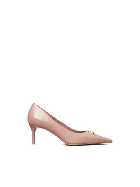 TORY BURCH Eleanor logo-detail pumps