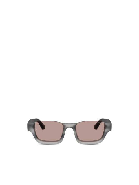 EMPORIO ARMANI rectangle-frame sunglasses