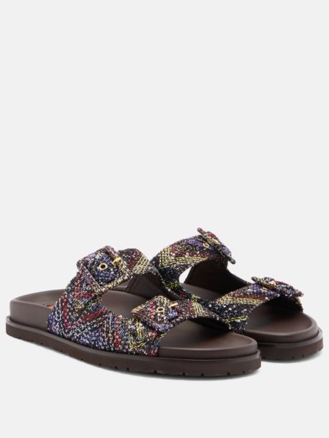 Missoni Clea Zigzag sequined sandals
