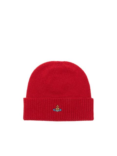 Vivienne Westwood Orb-embroidered beanie